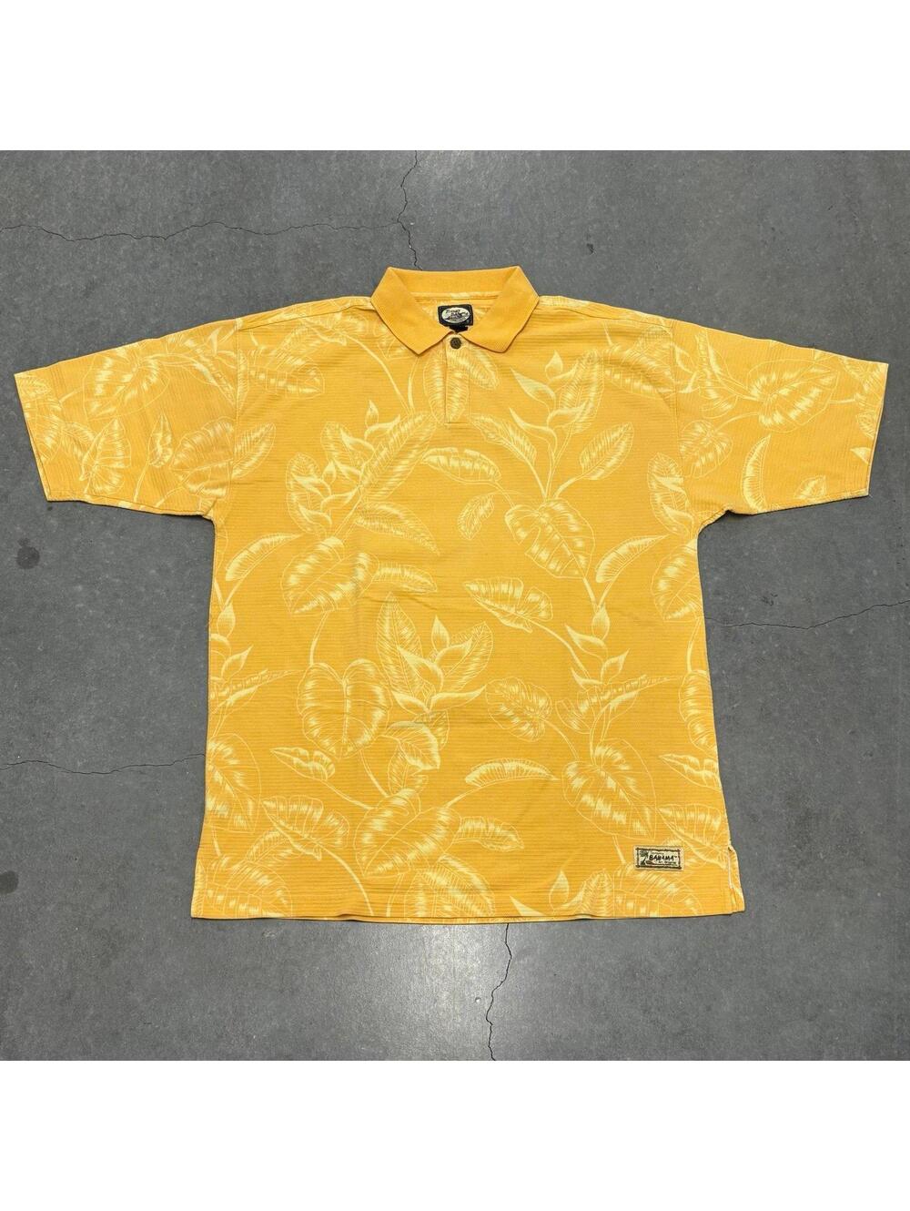 Tommy Bahama Tropical Yellow Polo Shirt